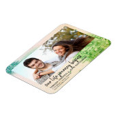 ハワイ行き先ウェディング日の写救真地図 マグネット (左側)