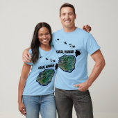 ハワイ諸島のカワイ島 Tシャツ (ユニセックス)