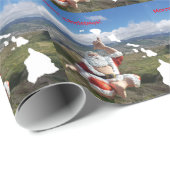 ハワイ諸島のサンタからのメリークリスマス ラッピングペーパー (ロールコーナー)