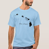ハワイ諸島のマウイ Tシャツ (正面)
