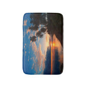 ハワイ諸島の熱帯日没 バスマット (正面縦)