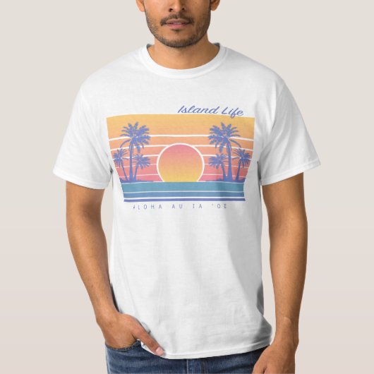 ハワイ諸島の生命Tシャツ Tシャツ (正面)