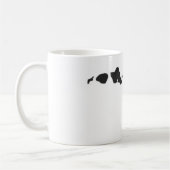 ハワイ諸島の鎖のマグ コーヒーマグカップ (左)