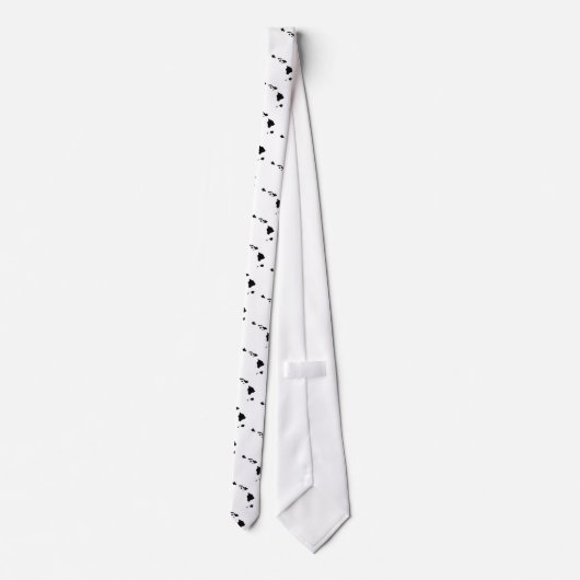 ハワイ諸島 ネクタイ (裏面)