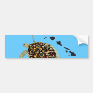 ハワイ諸島 バンパーステッカー