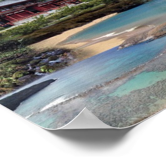 ハワイ諸島 ポスター (角)