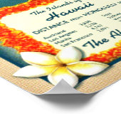 ハワイ諸島 ポスター (角)