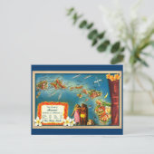 ハワイ諸島 ポストカード (スタンド正面)