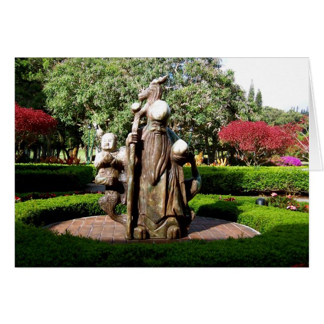 ハワイ諸島、Lanaiの孔子 (正面横)