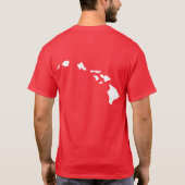 ハワイ諸島 Tシャツ (裏面)