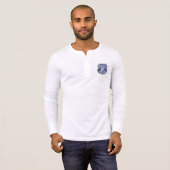 ハワイ警察部シールド01 Tシャツ (正面フル)