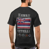 ハワイ退役軍人Tシャツ Tシャツ (裏面)