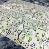 ハワイ野生鳥類抽象芸術フローラトロピカル 薄葉紙