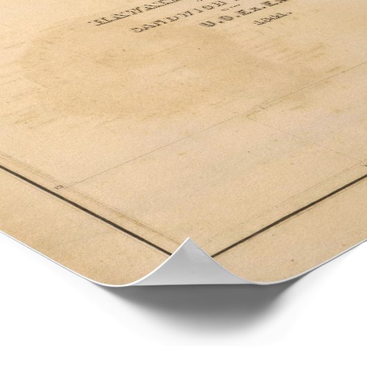 ハワイ3 ポスター (角)