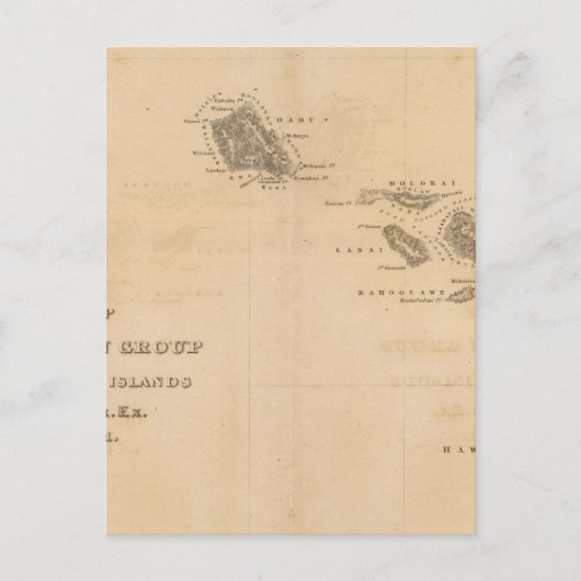 ハワイ3 ポストカード (正面)