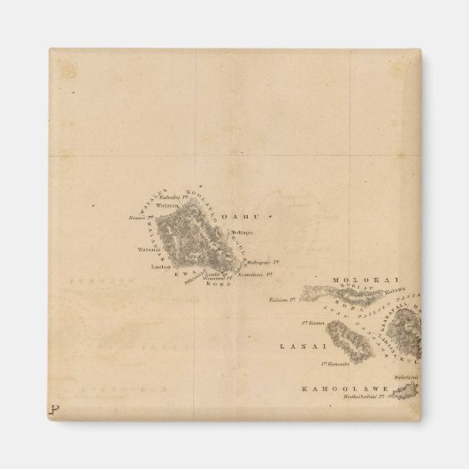 ハワイ3 マグネット (正面)