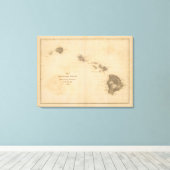 ハワイ5 キャンバスプリント (インサイチュ (ウッドフロア))