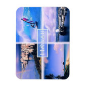 ハワイ – アメリカ – モザイク –  マグネット (縦)