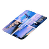 ハワイ – アメリカ – モザイク –  マグネット (左側)