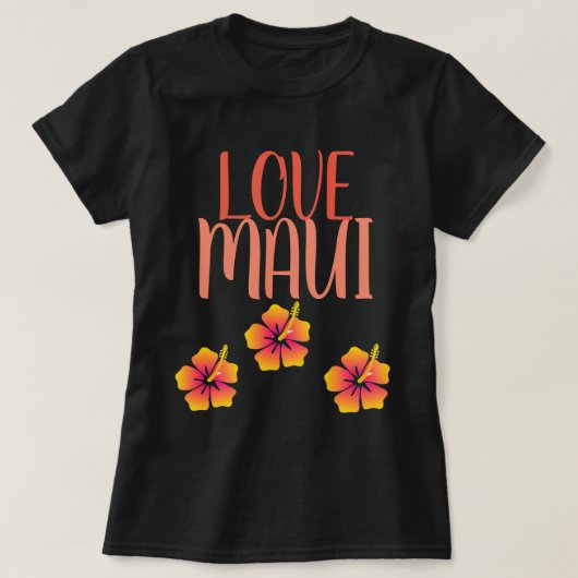 ハワイ アロハ コレクション レディース Tシャツ (デザイン正面)