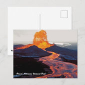 ハワイ・イ火山国立公園 ポストカード (正面/裏面)