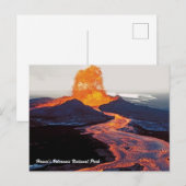 ハワイ・イ火山国立公園 ポストカード (正面/裏面)