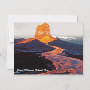 ハワイ・イ火山国立公園 ポストカード
