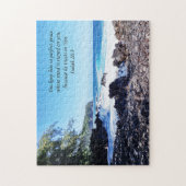 ハワイ・ウィンドワード側と聖なる書物、 経典 ジグソーパズル (縦)