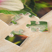 ハワイ,オアフのハイビスカス ジグソーパズル (側面)