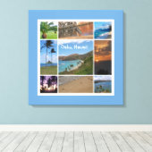 ハワイ，オアフ キャンバスプリント (インサイチュ (ウッドフロア))