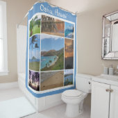 ハワイ,オアフ シャワーカーテン (インサイチュ)