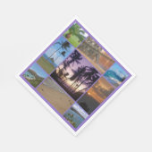 ハワイ，オアフ スタンダードランチョンナプキン (角)