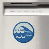 ハワイ，オアフ，ノースショア マグネット (インサイチュ (食洗機))