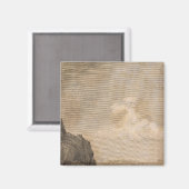 ハワイ，オアフ，パリ マグネット (正面/裏面)