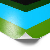 ハワイ，オアフ フォトプリント            (角)