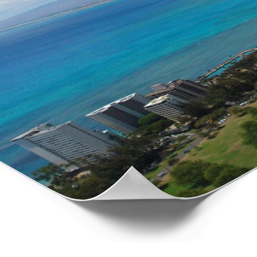 ハワイ，オアフ ポスター (角)