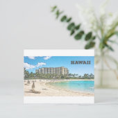ハワイ，オアフ ポストカード (スタンド正面)