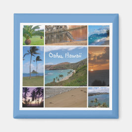 ハワイ，オアフ マグネット