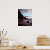 ハワイ、カウアイ、クエからナ・パリコーストの眺め ポスター (キッチン)