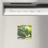 ハワイ，カウアイ，バナナツリー マグネット (インサイチュ (食洗機))