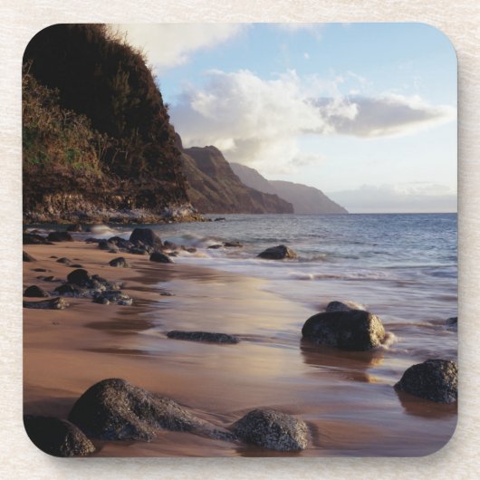 ハワイ、カウアイ、ヘナ州パーク2 コースター (正面)