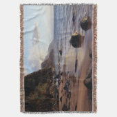 ハワイ、カウアイ、ヘナ州パーク2 スローブランケット (正面縦)