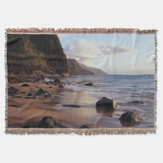 ハワイ、カウアイ、ヘナ州パーク2 スローブランケット (正面)