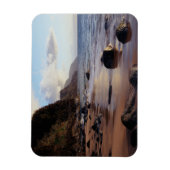 ハワイ、カウアイ、ヘナ州パーク2 マグネット (縦)