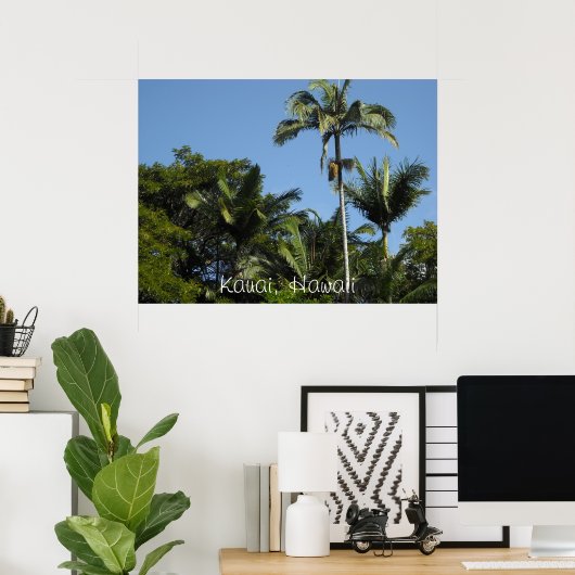 ハワイ，カウアイ ポスター (ホームオフィス)
