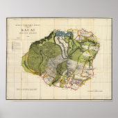 ハワイ，カウアイ ポスター (正面)