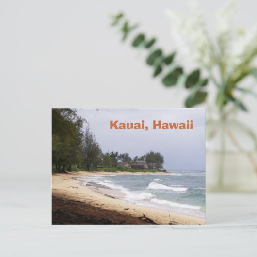 ハワイ，カウアイ ポストカード (スタンド正面)