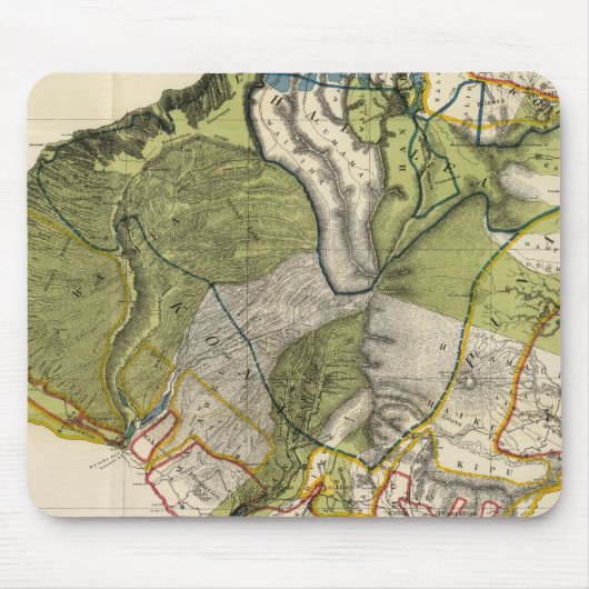 ハワイ，カウアイ マウスパッド (正面)