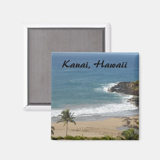 ハワイ，カウアイ マグネット (正面/裏面)