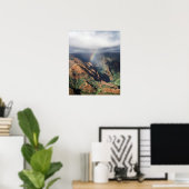 ハワイ，カウアイ，ワイメアキャニオン州パーク ポスター (ホームオフィス)